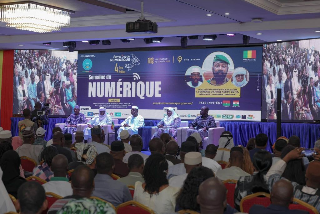 4ᵉ ÉDITION DE LA SEMAINE DU NUMÉRIQUE « BÂTIR UN ÉCOSYSTÈME NUMÉRIQUE PLUS PERFORMANT, PLUS INCLUSIF ET PLUS SÉCURISÉ »