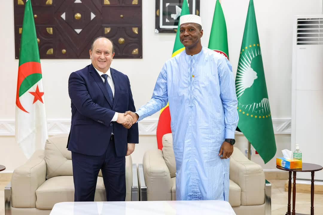 ENTRETIEN ENTRE LES PREMIERS MINISTRES ALGÉRIEN ET MALIEN