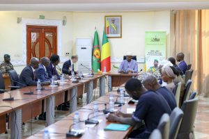 LE NOUVEAU DIRECTEUR DES OPERATIONS DE LA BANQUE MONDIALE POUR LE SAHEL REÇU À LA PRIMATURE